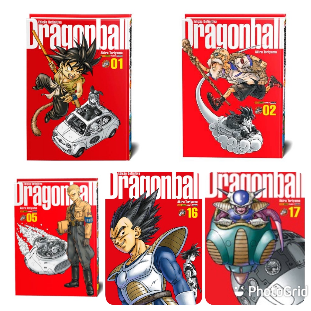 Mangá Dragon Ball - Edição Definitiva (Capa Dura)