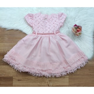 Vestido de Festa Infantil Temático Cinderela Luxo - Xuxuzinhos Baby