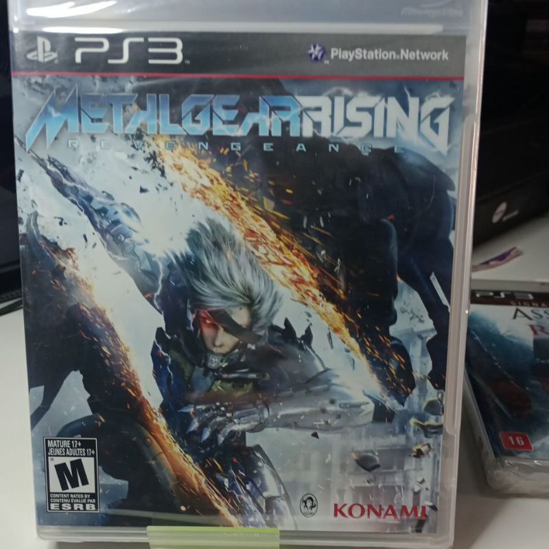 metal gear rising revengeance PS3 midia física lacrado Playstation 3