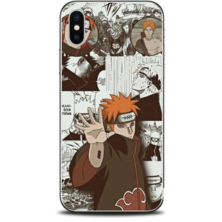 Capa Silicone NetCase Chapada Nome Coleção Naruto - Símbolo Akatsuki