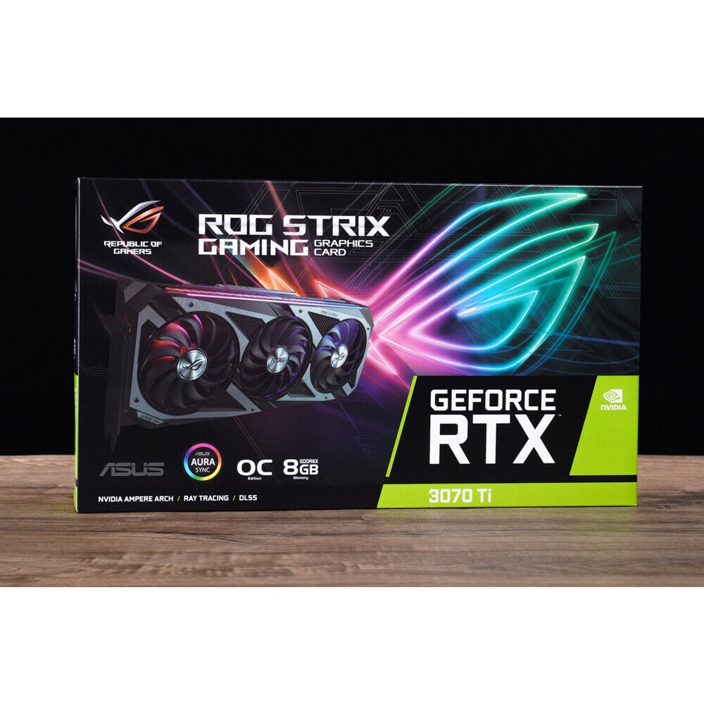 NOVO: ASUS ROG Strix GeForce RTX 3070 Ti OC 8GB GDDR6X