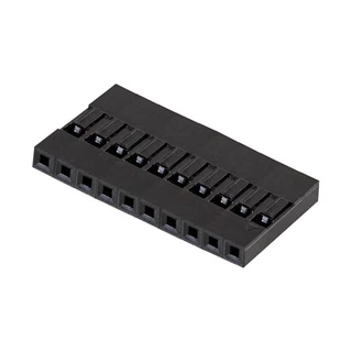Conector Alojamento Jumper DUPONT 2.54mm (Sem Crimp) 10 Vias