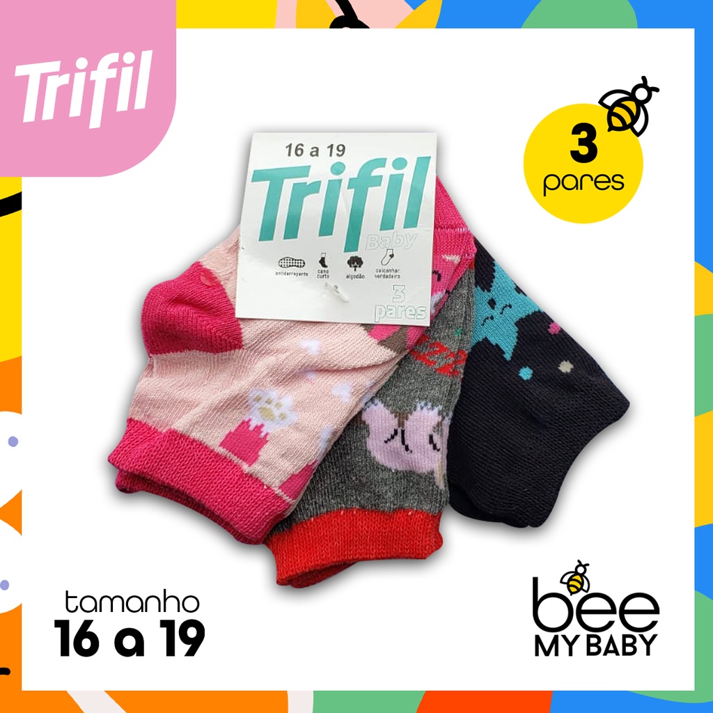 Meias cheap trifil infantil