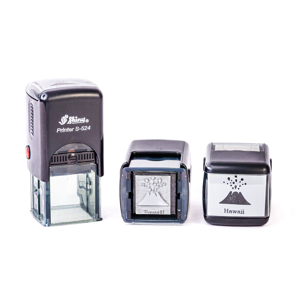 Carimbo Automático Personalizado Shiny Printer S-524 - 24x24 mm ...