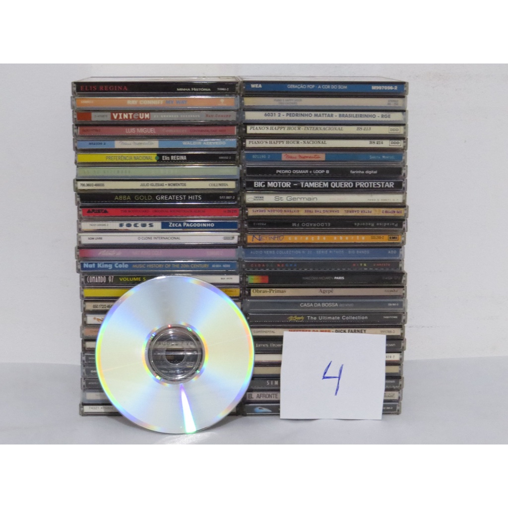 Coletânea de Cds Antigos Música, Produto Vintage e Retro Cd Usado 84716455