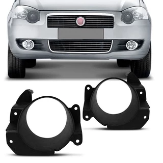 Suporte Farol Milha Palio G4 2008 2009 2010 Preto