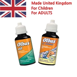 Óleo De Olbas Para Crianças 12ml E ADULTS Fabricado No Reino Unido