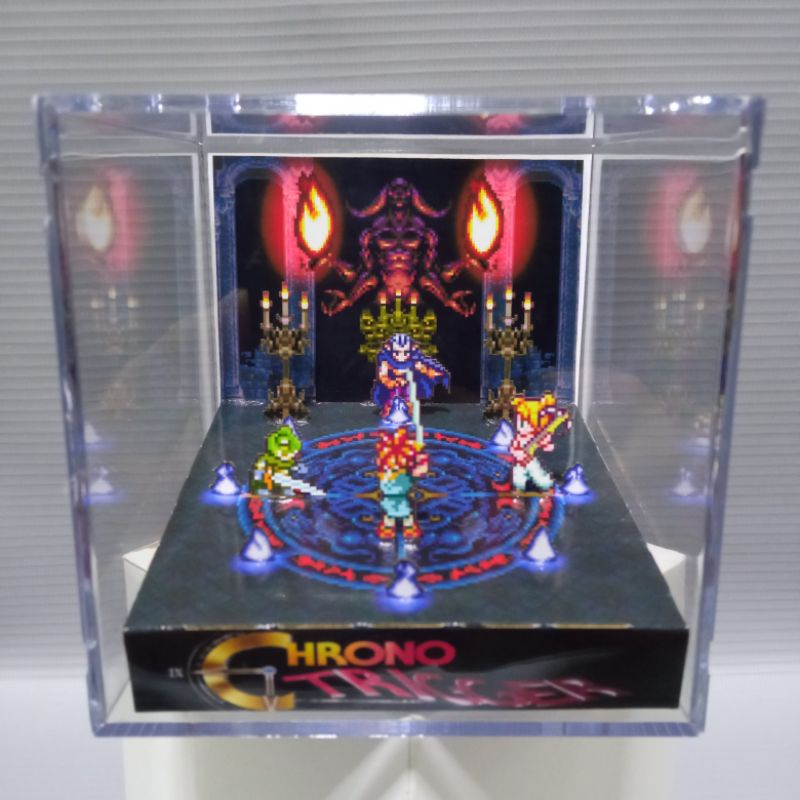 Cubo Diorama Chrono Trigger Magus Battle