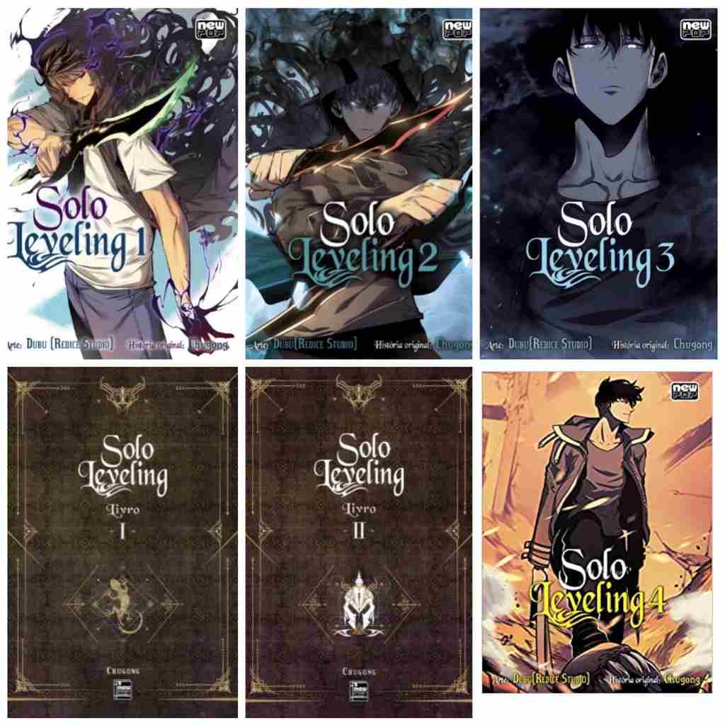 Solo Leveling Livro/ Mangá vol.1 ao vol.3 (Novo Lacrado) Shopee Brasil