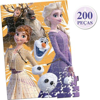 Aluguel Quebra- Cabeça Frozen Disney 60 Peças XALINGO