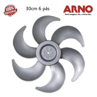 Helice Ventilador Arno Turbo Silencio Maxx ou Silence Force 30cm 6 Pás Original