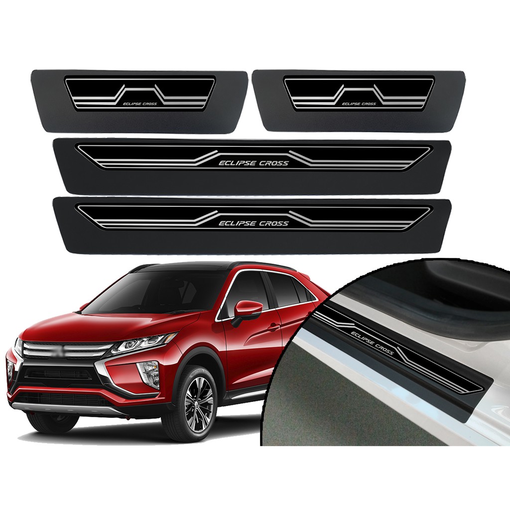 Jogo De Soleira De Porta Adesiva Modelo Elegance Mitsubishi Eclipse Cross