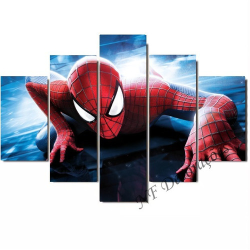 Poster A4 Quadro Moldura Spider Man Ps4 Aranha 32x23cm #7