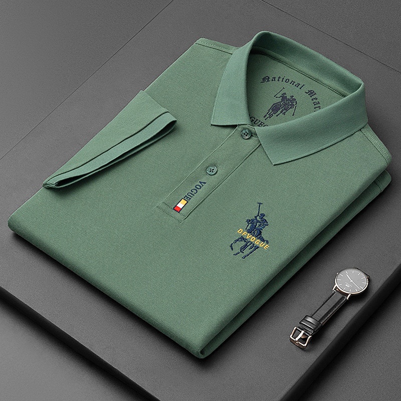 Camisa Polo de Algodão com Assinatura Bordada - Ready-to-Wear