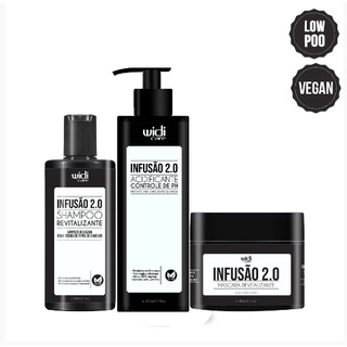 Widi Care Kit Infusão 2.0 Shampoo, Mascara e Acidificante - 3 Itens
