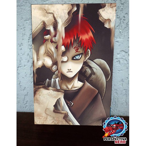 Naruto (Gaara) decorativo para parede