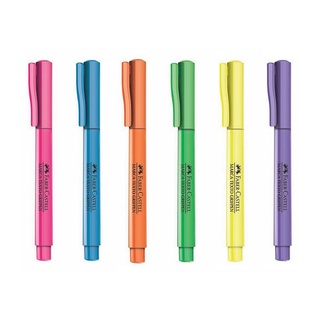 Kit Marca Texto FABER-CASTELL Grifpen c/ 6 Unids