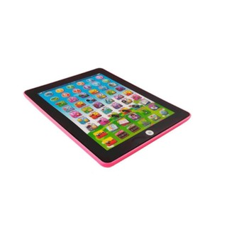 Tablet iPad infantil interativo/educativo bilíngue (português e inglês) com  som - 54 funções - com jogos - matemática e português