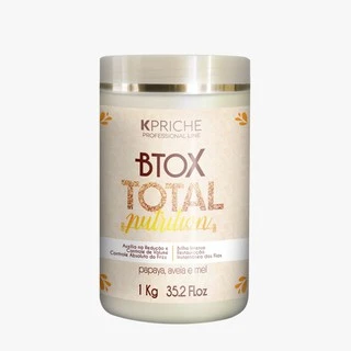 Btox Total Nutrition | 1k Kpriche Alisa produto sem Formol