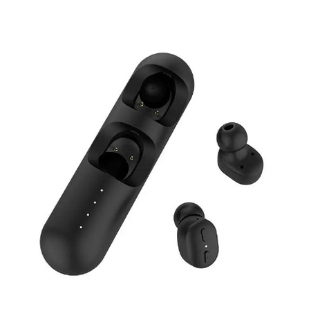 Fone de ouvido com ajuste de volume QCY T1 Mini TWS bluetooth 5.0