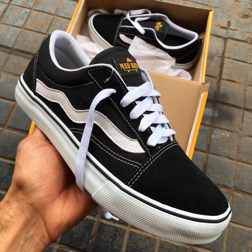 Tênis Mad Rats Old School -Amarelo/Preto Mad Rats