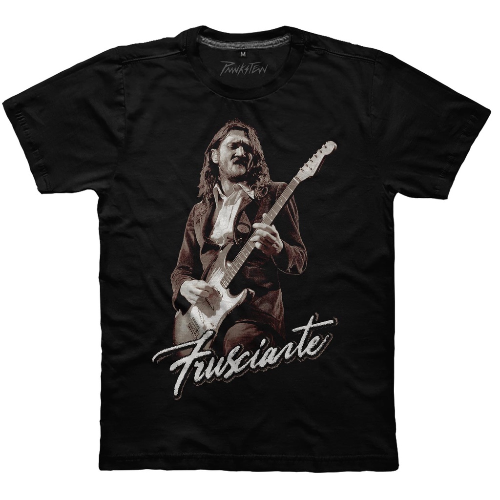 CAMISETA Malha Premium 100% Algodão John Frusciante Punkstein