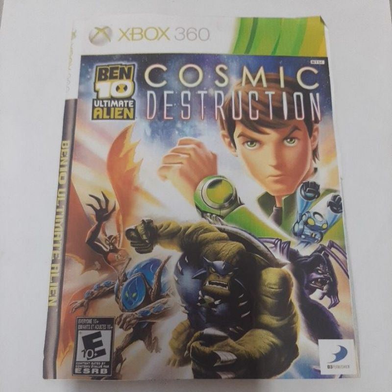 Xbox 360 ben 10 cosmic destruction raridade novo varios jogos