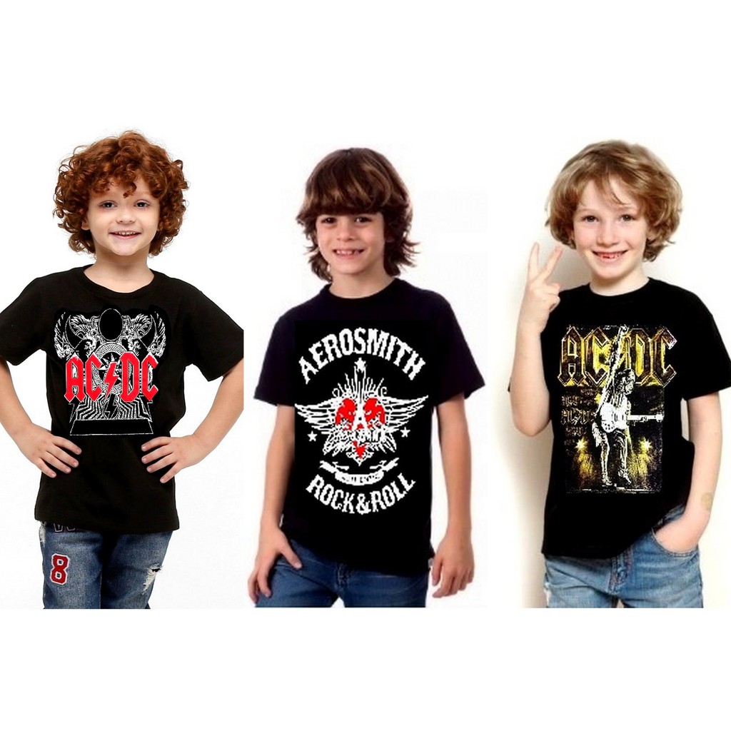 Roupas de best sale rock infantil