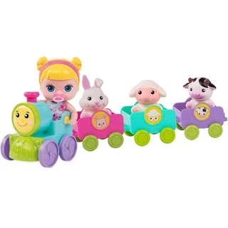Trenzinho Didatico Com Boneca E Bichinhos Lil Cutesies Cotiplas