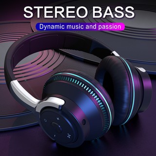 Headset Sem Fio Headphone Bluetooth com microfone com cancelamento de ruído baixo estéreo