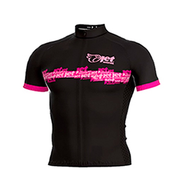 Camisa Ciclismo Bike Mtb Feminina Jet Adventure New Tour Preto Rosa