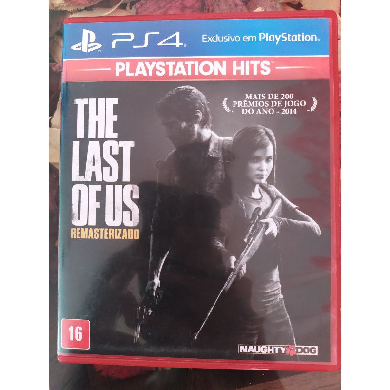 The Last Of Us Remastered Ps4 Mídia Física Novo Porttuguês