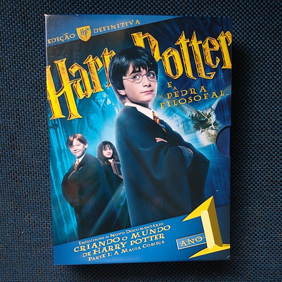 Dvd Harry Potter e a Pedra Filosofal - Edição Definitiva | Shopee Brasil