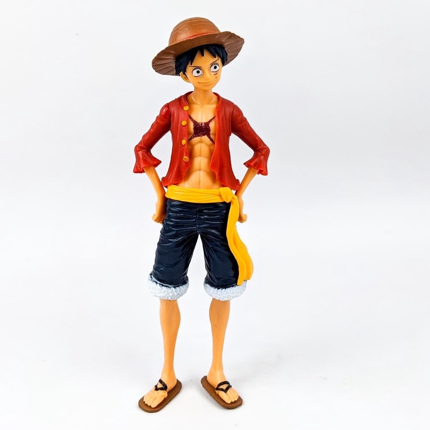 Boneco custom One Piece Monkey D Luffy filme tv desenho série Anime