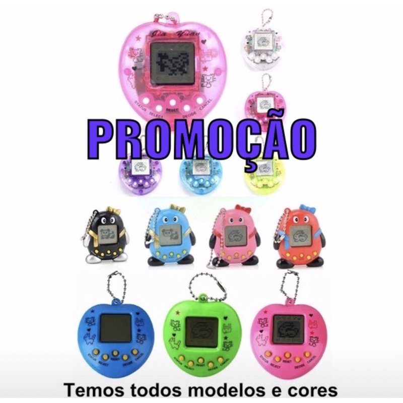 Brinquedo Bichinho Virtual Tamagotchi 168 Em 1 Nostálgico - Loja