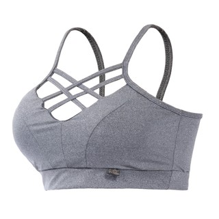 Kit 3 Tops Fitness Suplex Strappy Com Bojo Mescla Atacado