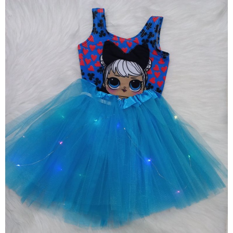 Dress Saia Tule Lol Surprise! Girls' Tutu Dress With Tulle Skirt