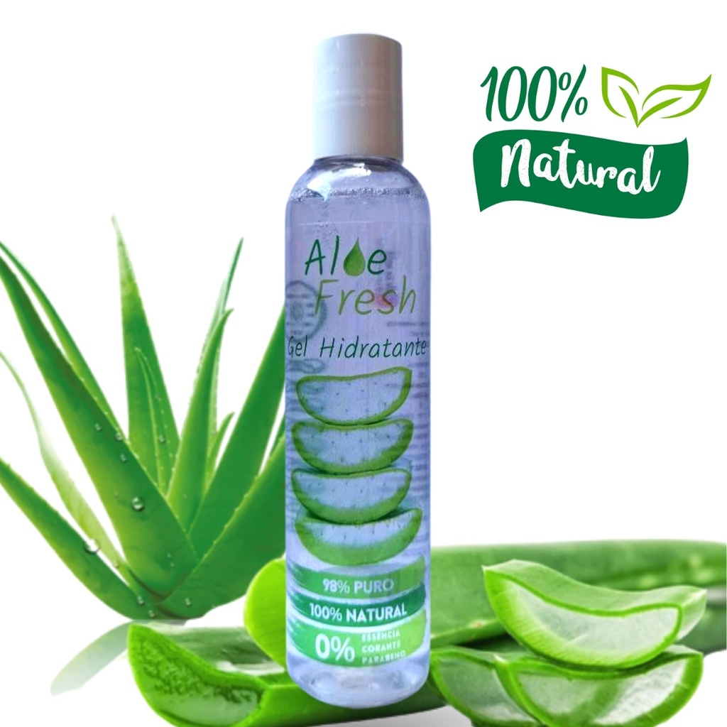 Gel de Babosa Aloe Vera 100% Natural Rosto e Corpo 200ml | Shopee Brasil