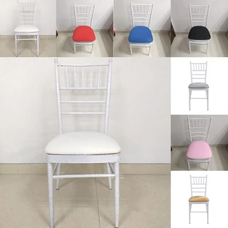 2 / 4pçs Capa De Assento Esticável Para Cadeira De Sala De Jantar / Cadeira De Casamento De 20 Polegadas