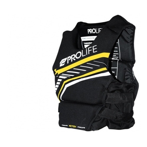 Colete Salva Vidas Prolife Neoprene Action Classe 5 Amarelo