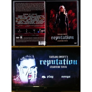 DVD TAYLOR SWIFT - REPUTATION STADIUM TOUR | Shopee Brasil
