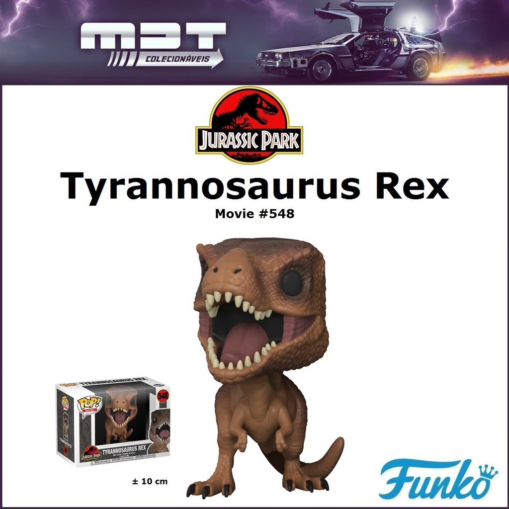 Funko Pop Jurassic Park Tyrannosaurus Rex 548 Shopee Brasil 8639