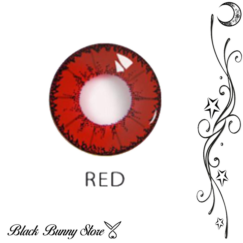 Lente de Contato Vermelha Red Cosplay Fantasia Vampiro, Maquiagem Feminina  Nunca Usado 89630540