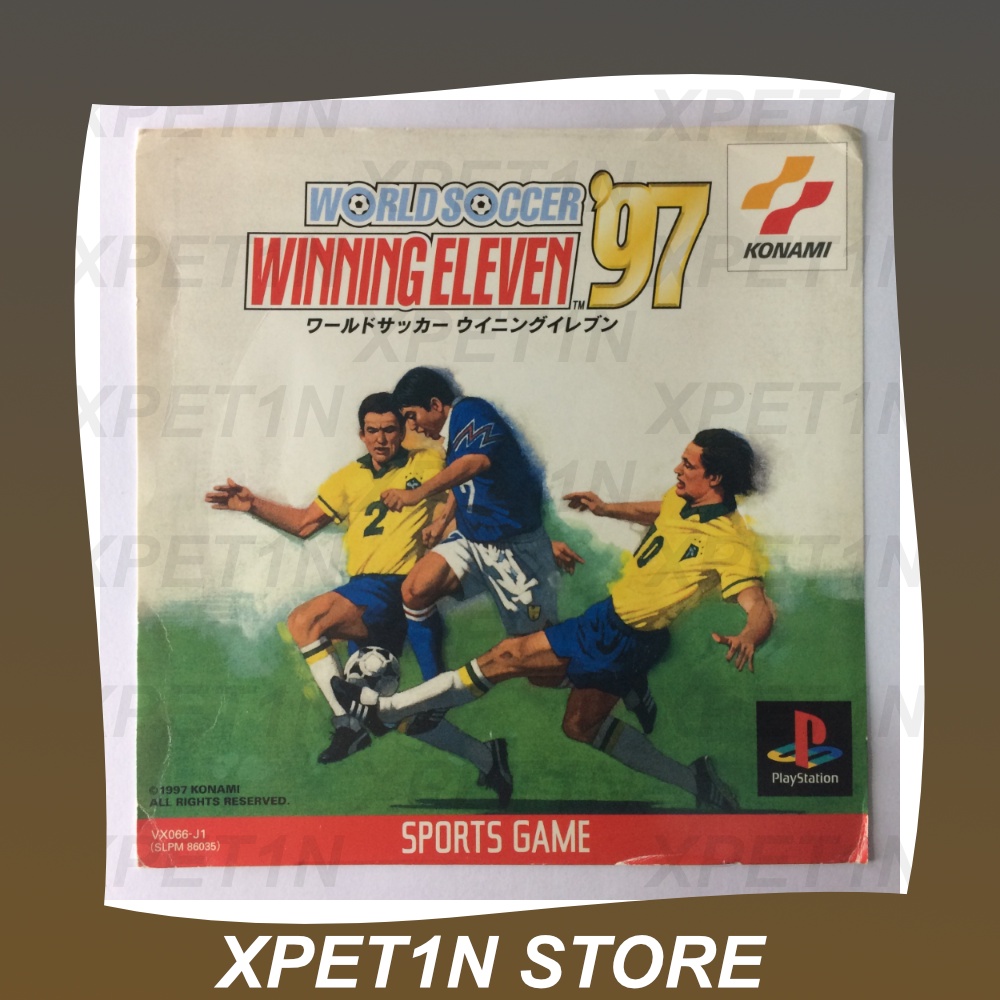 Winning Eleven '97 - World Soccer Playstation PS1 JP Original