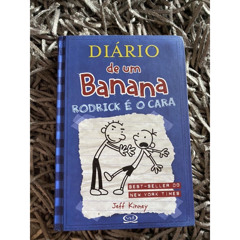 Livro diário de um banana 2 Rodrick é o cara ( capa dura ) Shopee Brasil