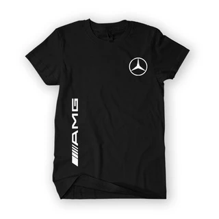 Camiseta AMG MERCEDES BENZ MERCY Algodão 30s Distro Motorsports Automotivo Corrida De Automóveis Homens Mulheres Unisexo