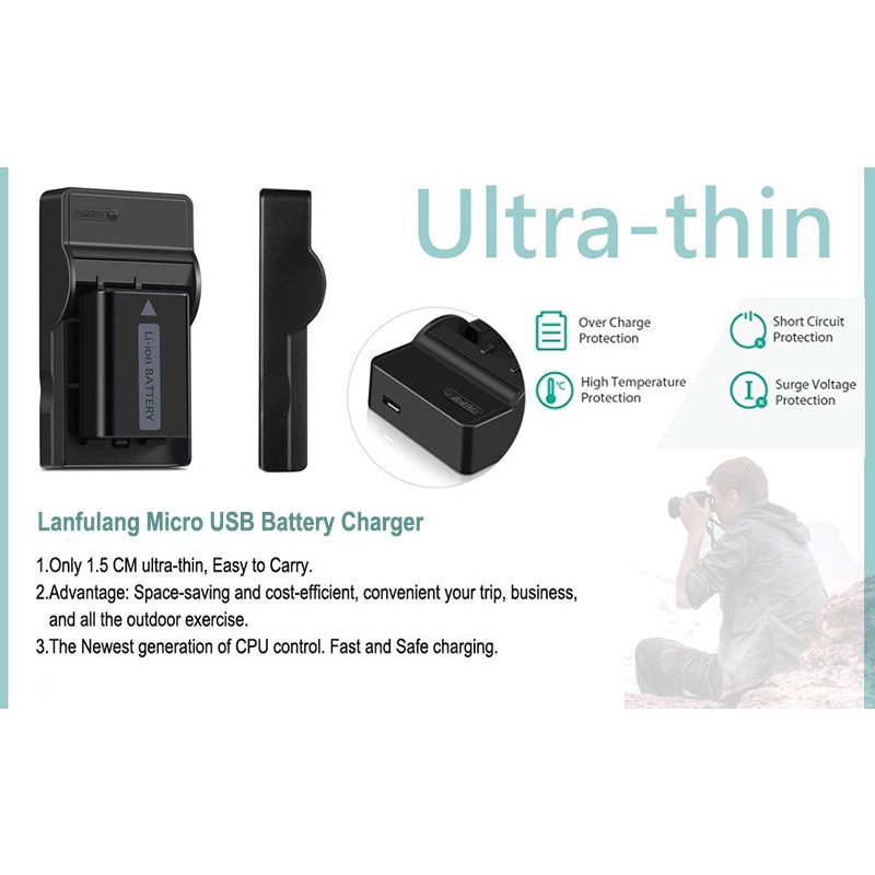 Kit Batería FinePix SL240 Batería Y Cargador NP-85 Para Fujifilm FinePix S1 SL240 SL245 SL260 SL280 SL300 SL305 SL1000 Batería Recargable Micro USB