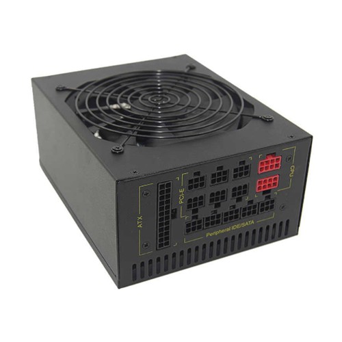 Fonte Modular 1600w 90 Plus Gold 220V Para 6 Placas de Vídeo | Shopee ...