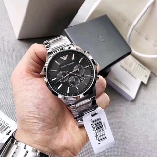 Ar 2434 Relógio Masculino Modo De Temporização Multifuncional De Aço Da Moda