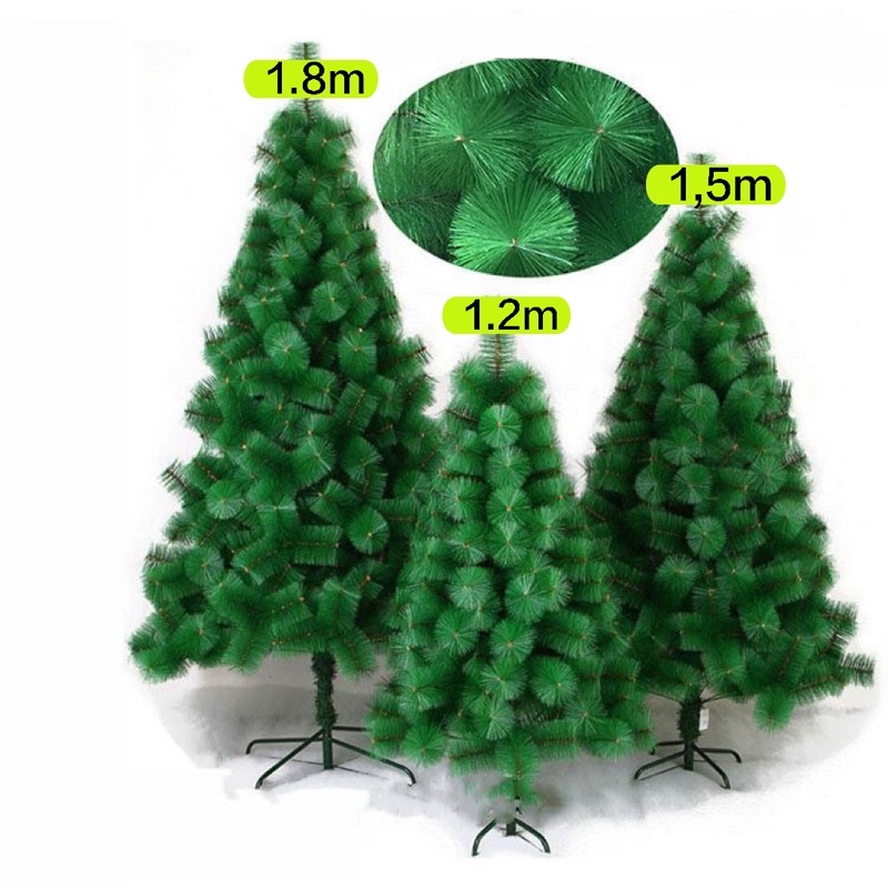Árvore de Natal Pinheiro Branca /Verde 100Galhos 1,20M- Master Christmas